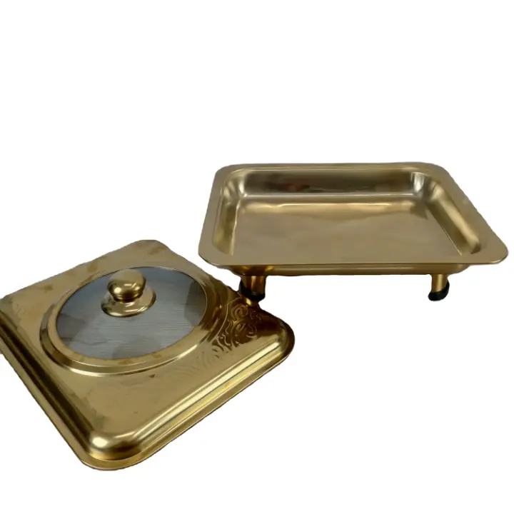 dish rectangulaire inox