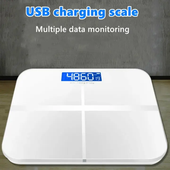 Balance électronique compacte et moderne, idéale pour le suivi du poids quotidien