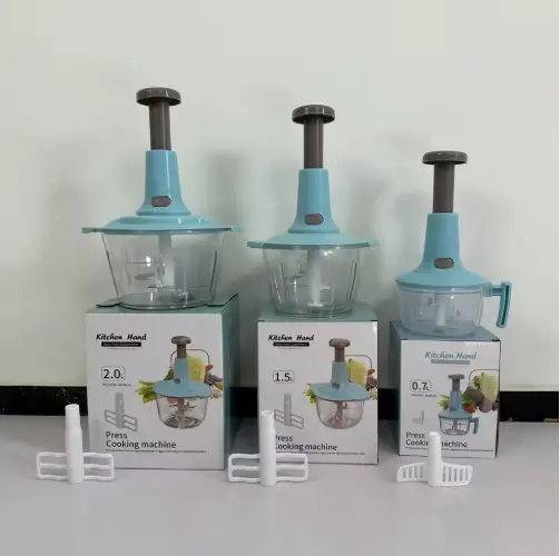 Hachoir à légumes manuel Kitchen Hand, compact et pratique pour cuisine rapide