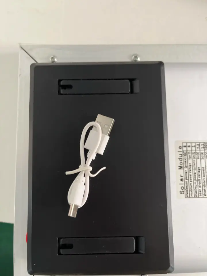 Panneau solaire 6V du kit EM-7790 pour éclairage autonome