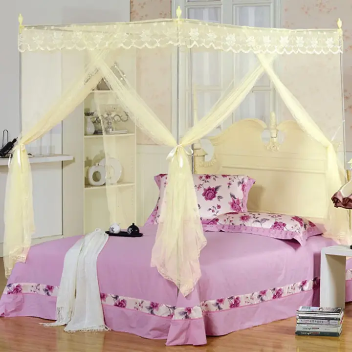 Moustiquaire baldaquin élégante et confortable pour sommeil paisible