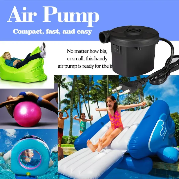 Pompe électrique pratique pour matelas et piscines