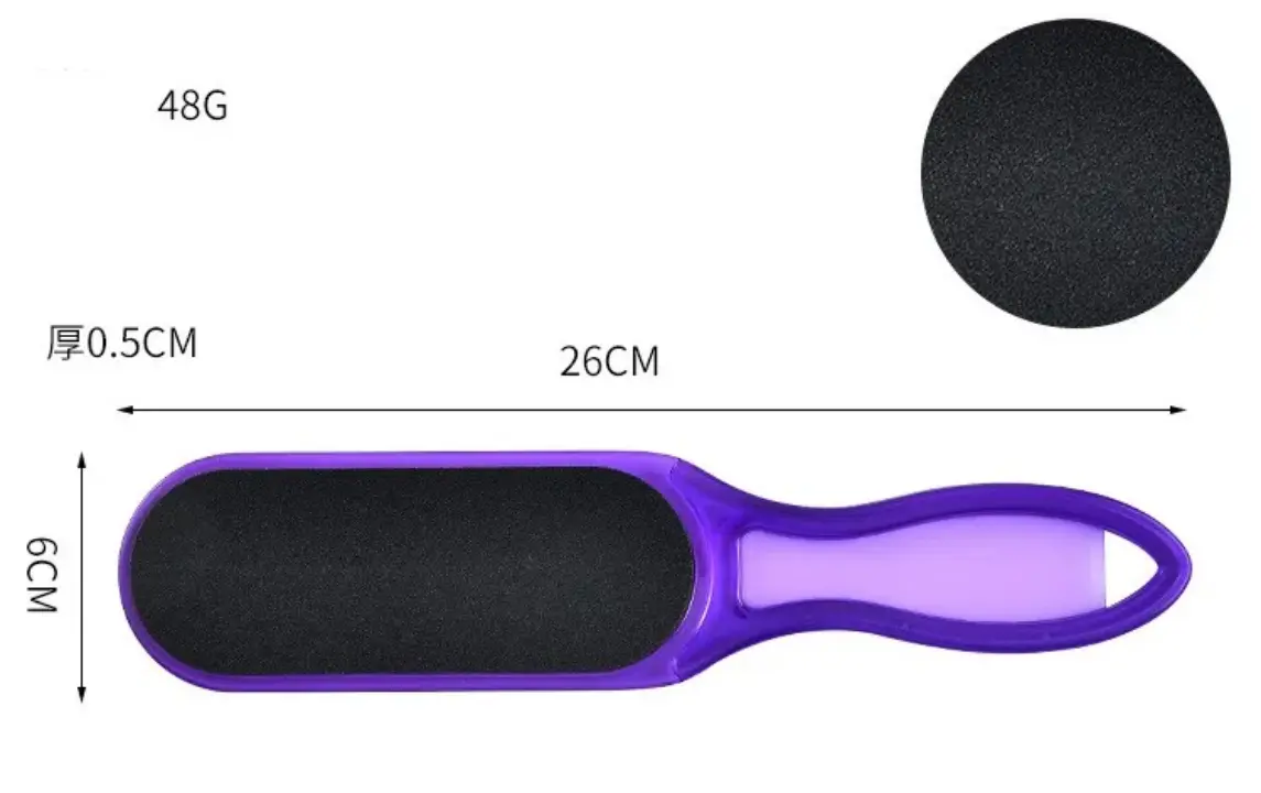 Râpe pédicure surface abrasive pratique pour soin des pieds