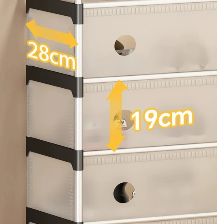 Meuble compact multifonction pratique pour entrée