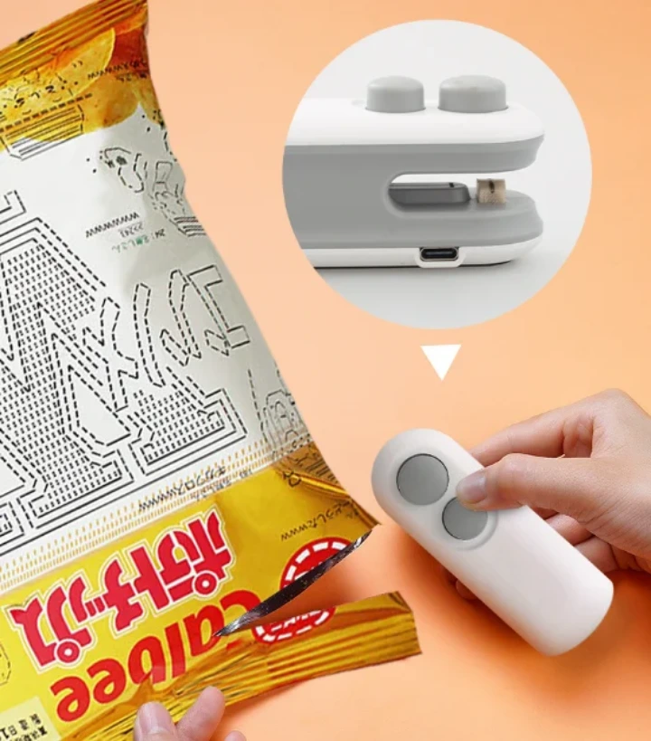 Scelleur de sachets portable pratique pour cuisine