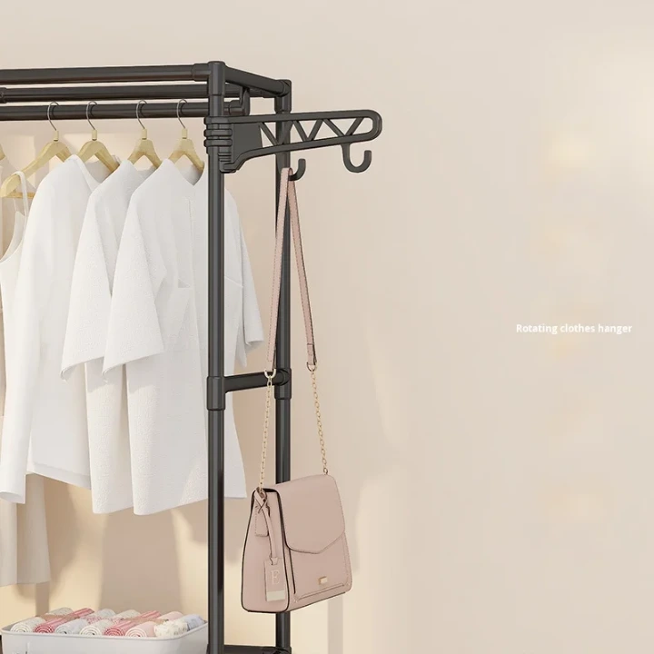 Meuble de rangement modulable penderie ouverte et étagères