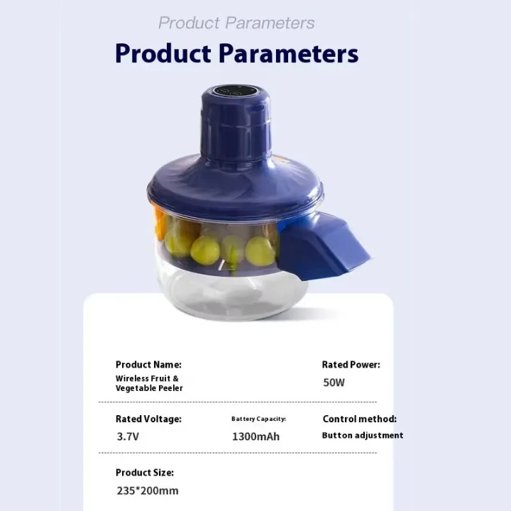 Éplucheur multifonction fruits et légumes durable