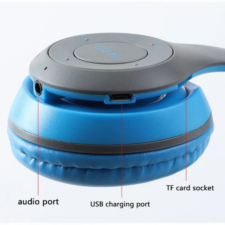 Casque Bluetooth P47 pratique pour musique et appels