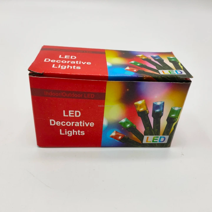 Guirlande LED multicolore ambiance lumineuse festive