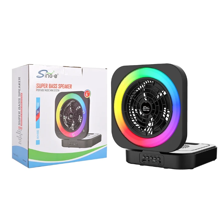 Enceinte Bluetooth ZQS8146 ambiance festive