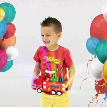 Camion de pompier jouet éducatif amusant