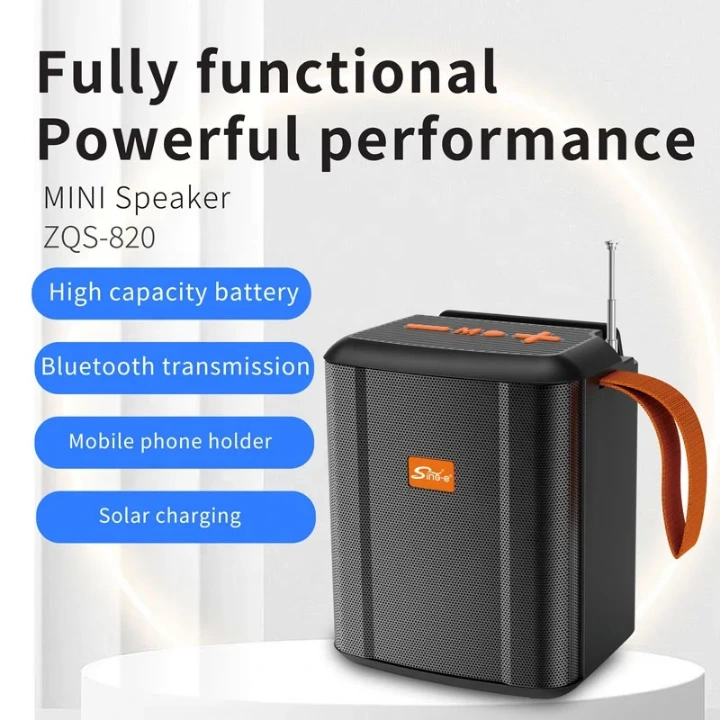 Radio solaire multifonction pour camping