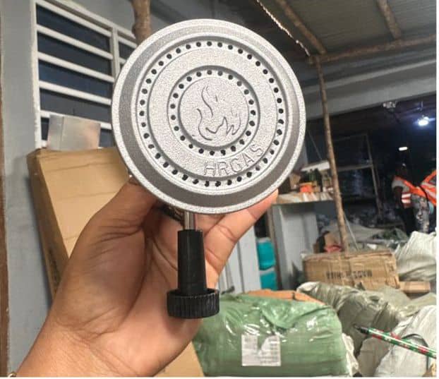 Brûleur à gaz domestique bec compact