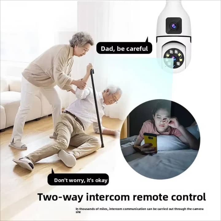 caméra de surveillance à douille E27