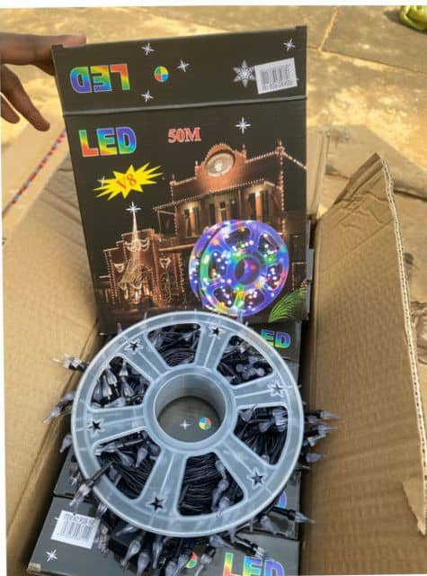 guirlande décorative festive Bénin