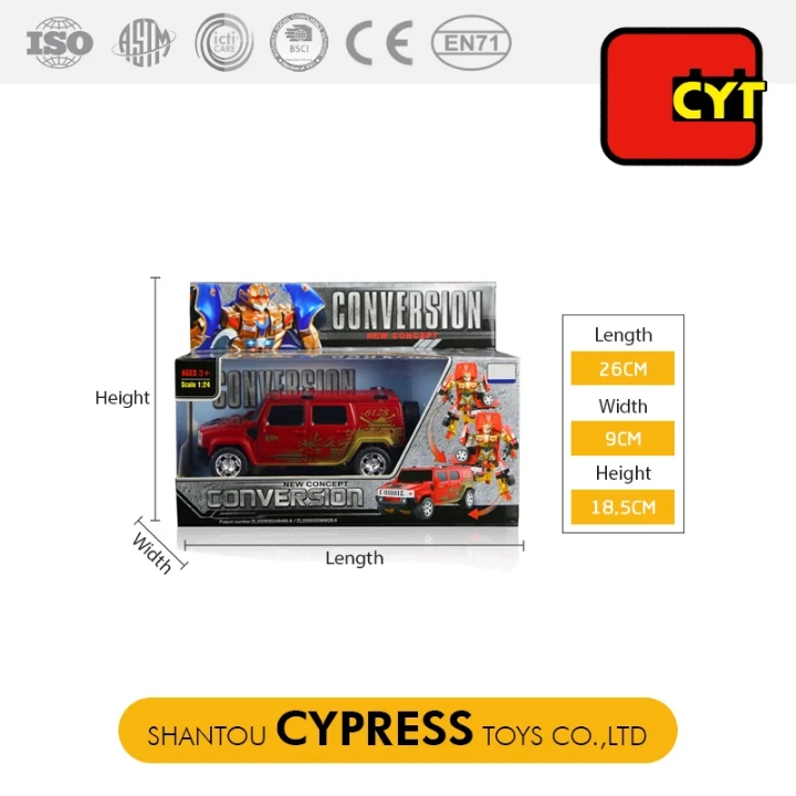 Jouet 2-en-1 robot et voiture