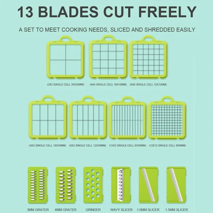 Hachoir manuel avec bac collecteur