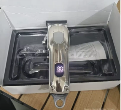 Tondeuse design métallique barbe et cheveux