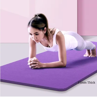 Tapis de yoga pour fitness et méditation