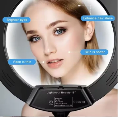 Ring Light LED température réglable pour créateurs