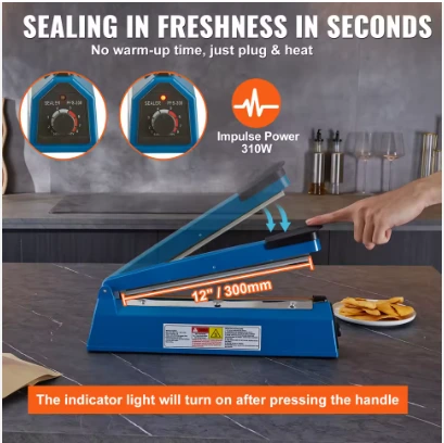 Scelleur de sachets électrique 300mm