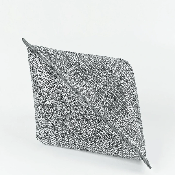 Chiffons métallisés pratiques vaisselle