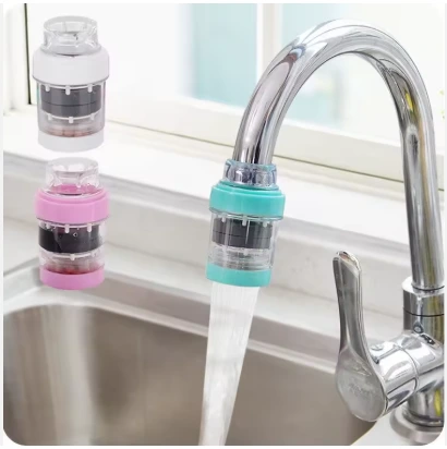 Filtre robinet design transparent pratique