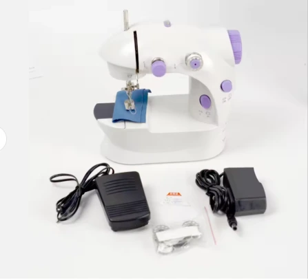 Mini machine à coudre SM-202A compacte portable