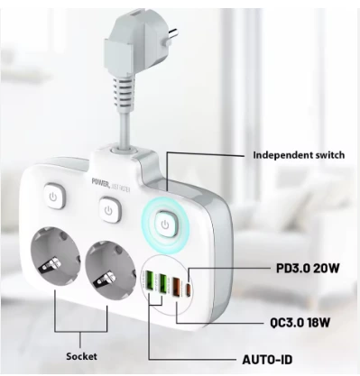 Multiprise intelligente design moderne pratique