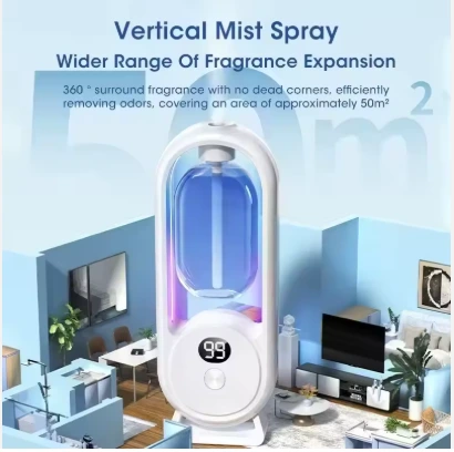 Humidificateur diffuseur d’arômes mural bureau