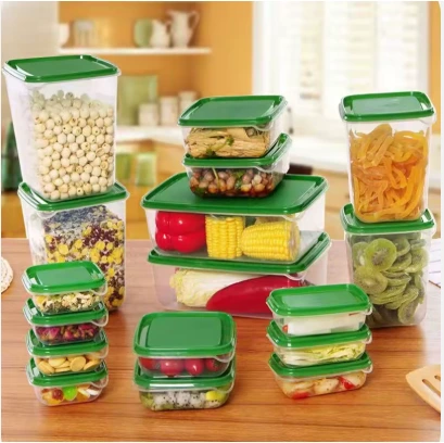 Boîtes alimentaires plastique conservation fraîche