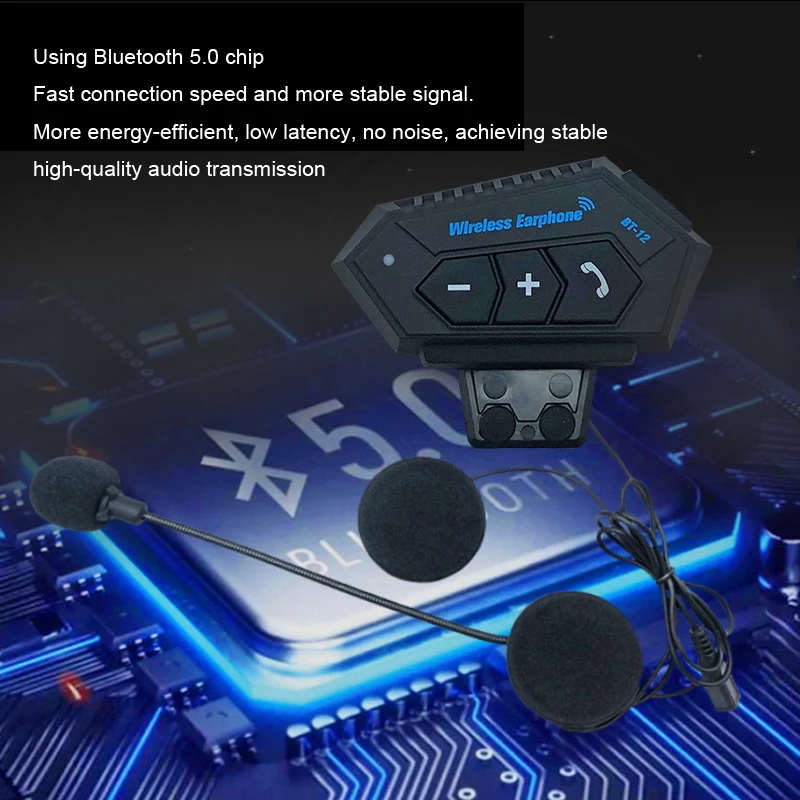 Intercom Bluetooth motard sécurité confort