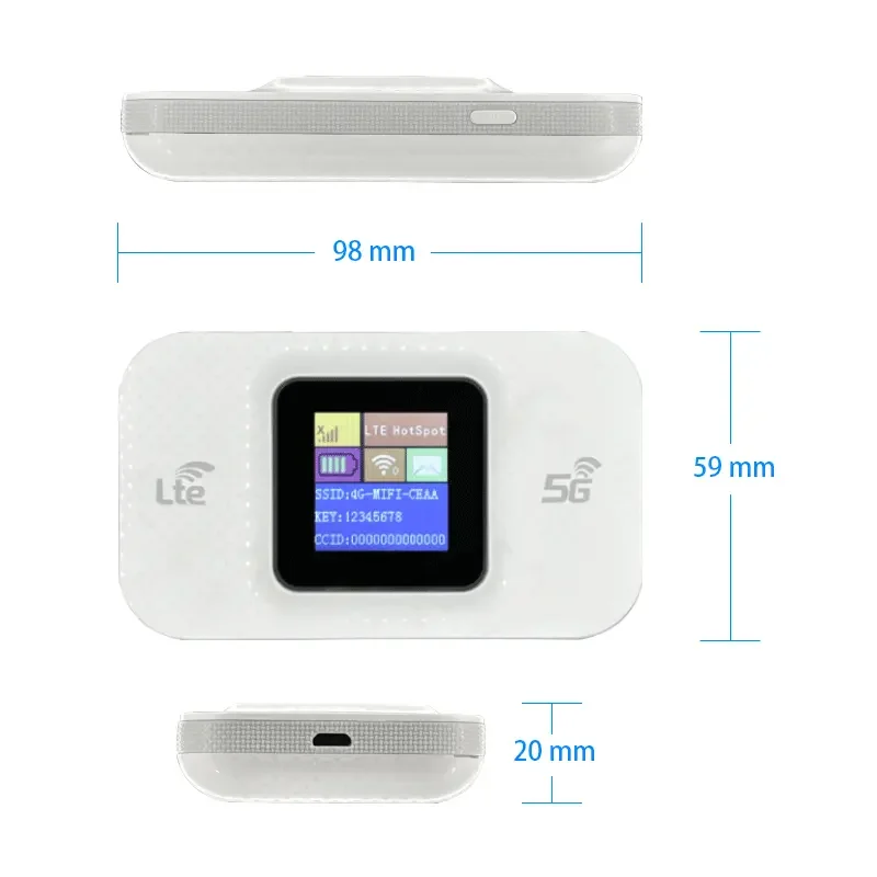 Routeur WiFi mobile LTE/5G portable