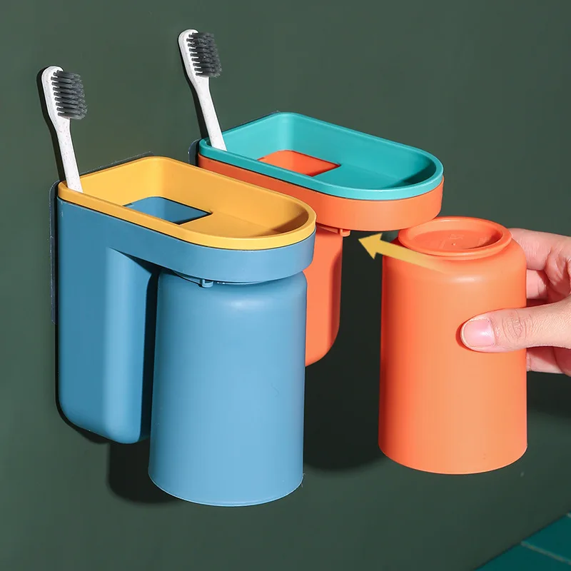 Accessoire salle de bain moderne coloré