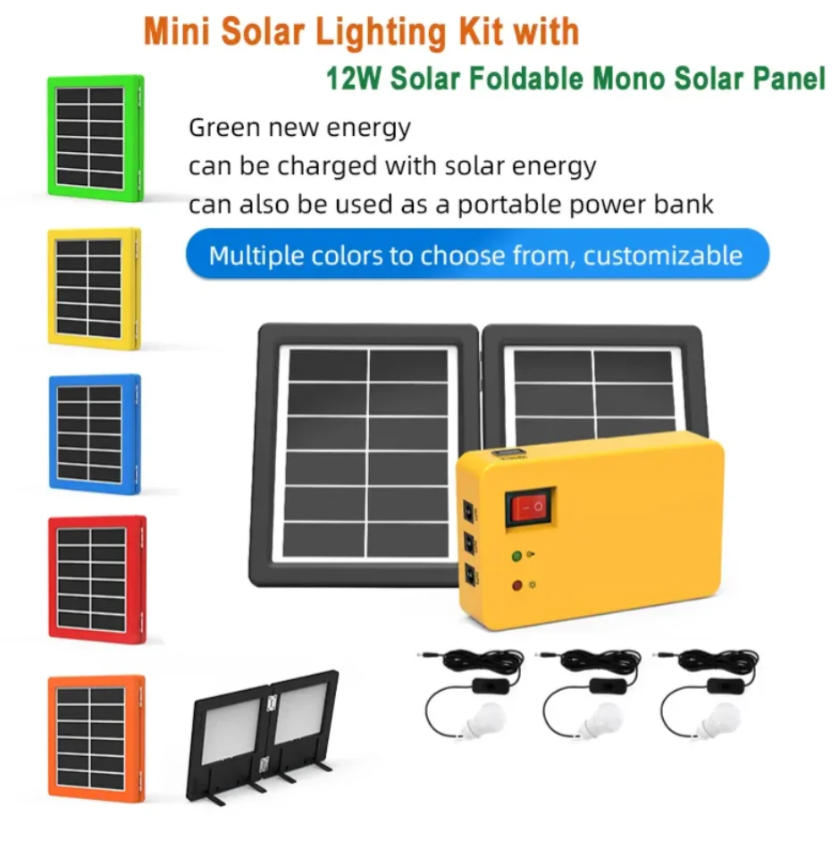 Kit solaire portable SN822LS énergie autonome