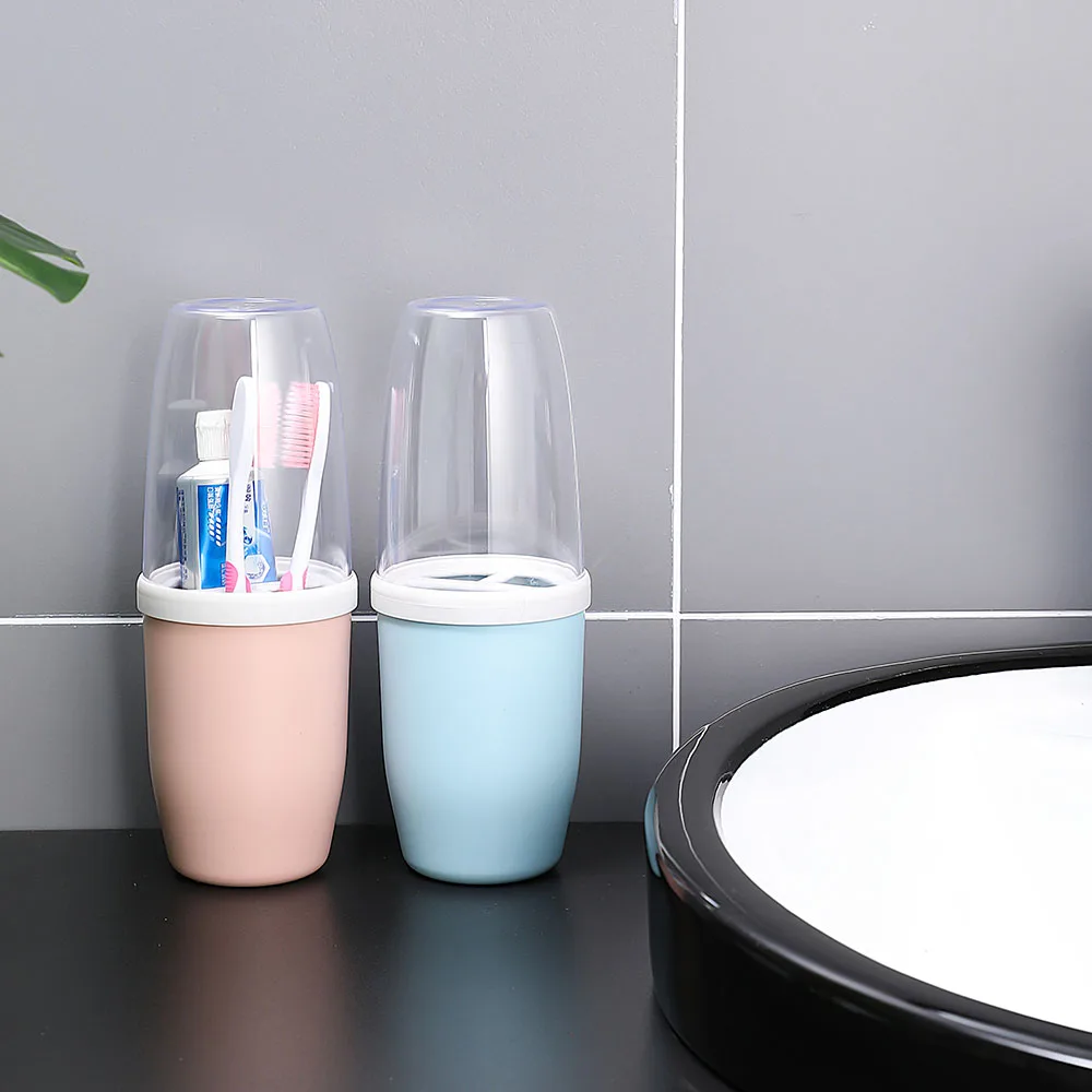 Protège-brosse à dents avec couvercle hygiénique