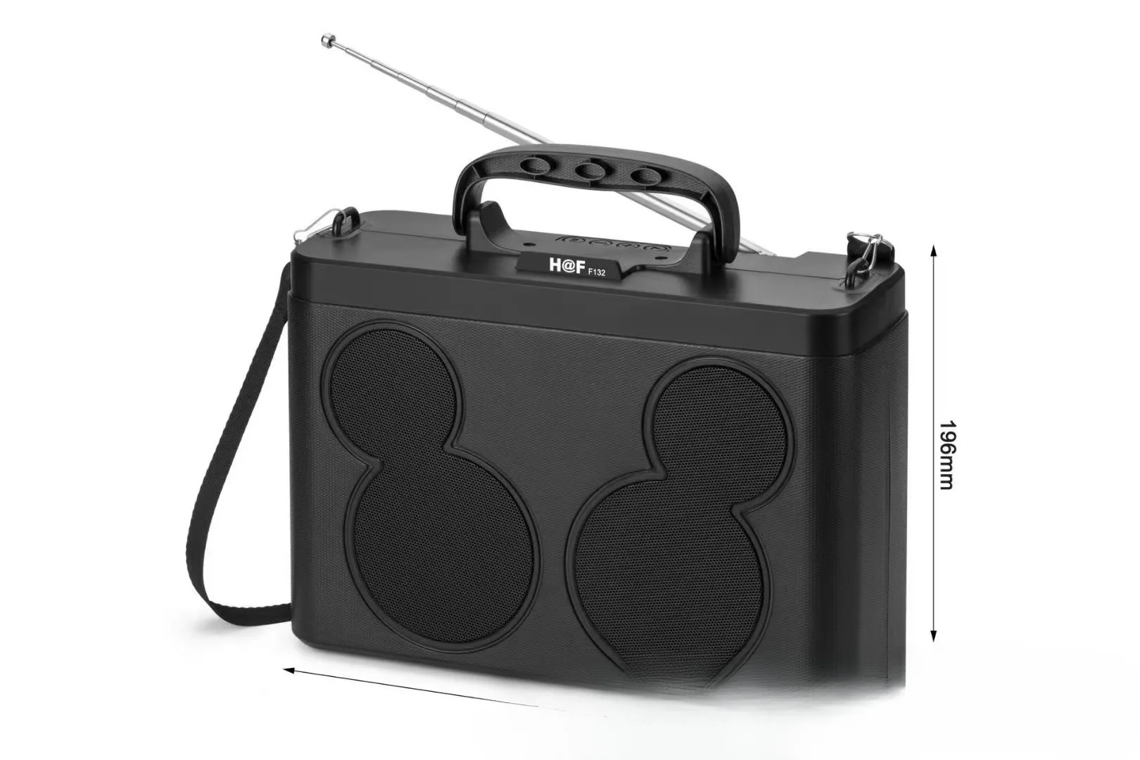 Enceinte compacte sans fil solaire