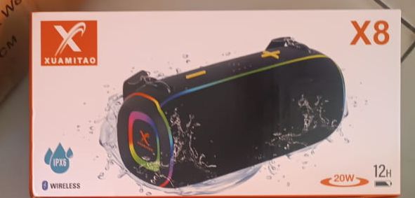 Enceinte portable X8 étanche design moderne
