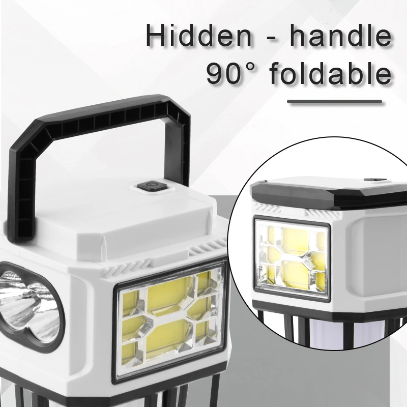 Lampe multifonction rechargeable camping