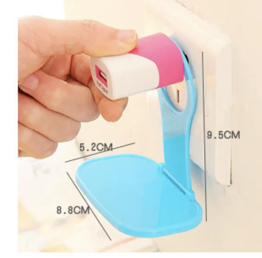 Support mural compact pratique smartphone