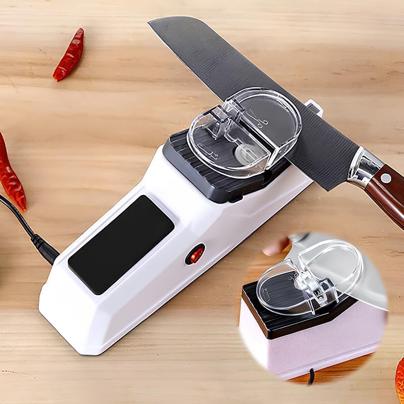 Aiguiseur compact sécurisé pour couteaux
