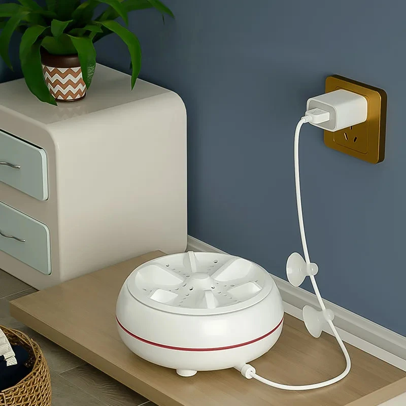 Mini lave‑linge portable turbine USB