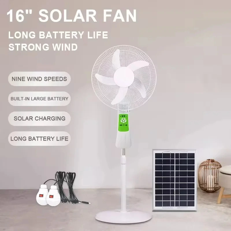 Ventilateur rechargeable anti coupure électricité