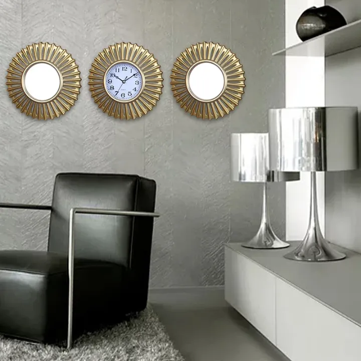 lot-déco-mural-miroir+horloge-parakou.webp