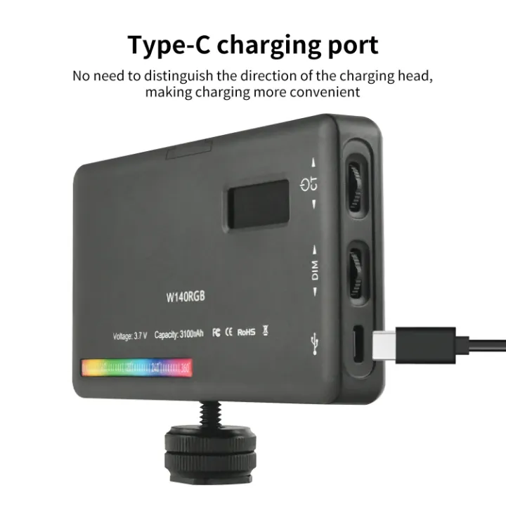 panneau-LED-RGB-à-clip-pour-smartphone – éclairage-selfie-et-vidéo-abomey.webp