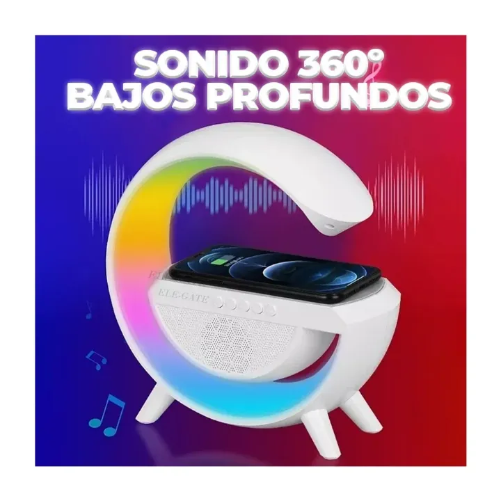 Appareil multifonction – enceinte-Bluetooth-chargeur-sans-fil-lampe-décorative-croissant-calavi.webp