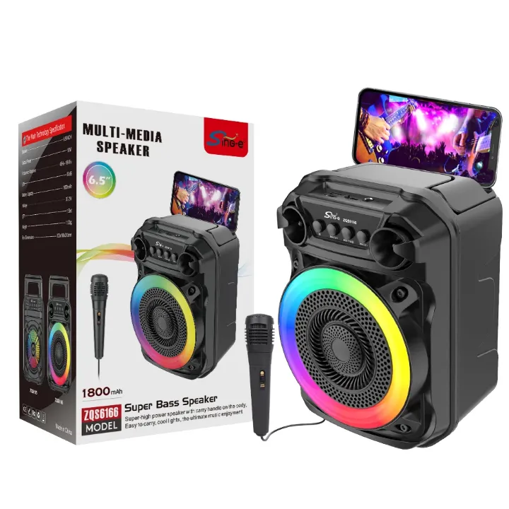 haut-parleur Sing-e ZQS1666 – Bluetooth, LED, micro filaire, super bass.webp