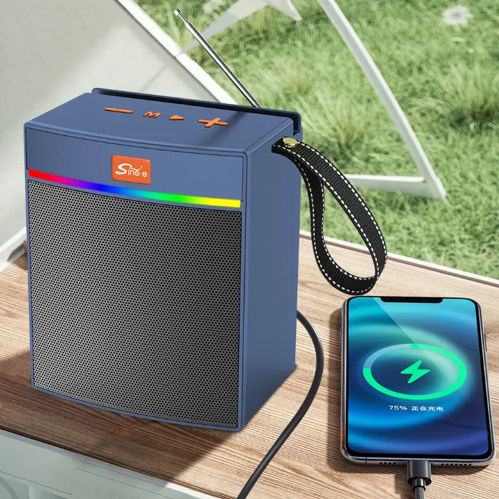 enceinte-portable Sing-e – avec-LED-multicolores-antenne-fonction-power-bank-Abomey-calavi.webp