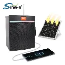 enceinte portable Sing-e – avec LED multicolores, antenne, fonction power bank.webp