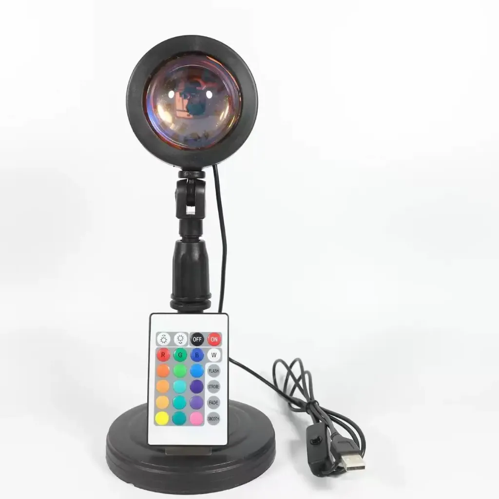 lampe-LED-atmosphère-“Sunset Lamp”-avec-télécommande-ouidah.webp